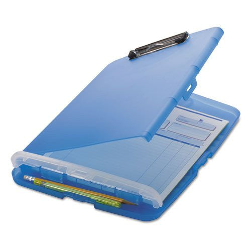 CLIPBOARD SLIM STORAGE BOX BLUE LETTER