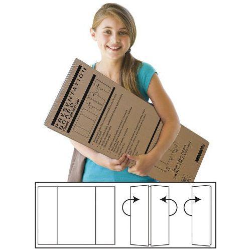 PRESENTATION BOARD EXTRA FOLD WHITE 36" X 48"