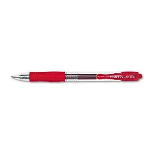 GEL INK G2 EXTRA FINE RED CJ.12
