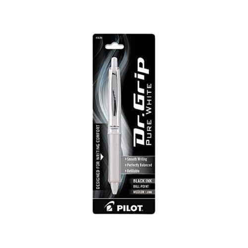 DR. GRIP PUREWHITE MEDIUM CLEAR/SILVER