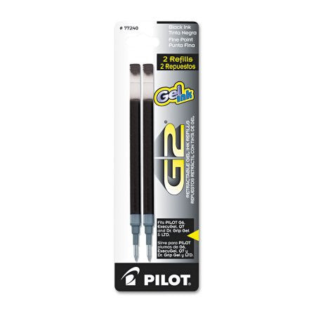 REFILL GEL INK G2 FINE BLACK PQ.2