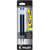 REFILL GEL INK G2 FINE BLUE PQ.2