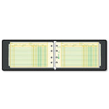 LEDGER BINDER & SHEETS 5 X 8-1/2
