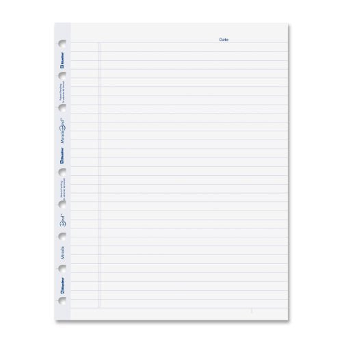 REFILL MIRACLE BIND NOTE PAGES 9" X 7" PQT.50