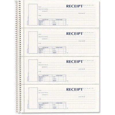 MONEY RECEIPT NCR 3-PT #S1644-4WCL