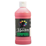 TEMPERA PAINT RED 16 ONZ