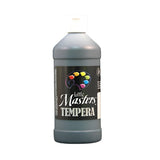 TEMPERA PAINT BLACK 16 ONZ