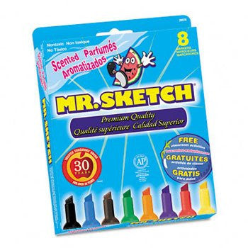 MR SKETCH MARKERS PQT.8