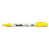 SHARPIE OIL BASE PAINT MARKER YELLOW FINE