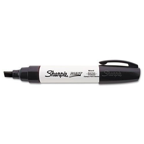 SHARPIE OIL BASE PAINT MARKER BLACK BOLD