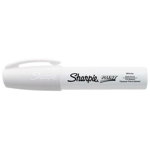 SHARPIE OIL BASE PAINT MARKER WHITE BOLD
