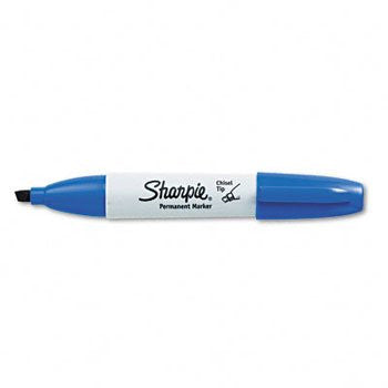 SHARPIE CHISEL TIP BLUE BOLD CJ.12