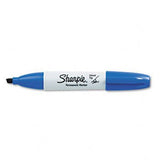 SHARPIE CHISEL TIP BLUE BOLD CJ.12