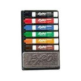 EXPO LOW ODOR ORGANIZE 6 MARKERS/ERASER