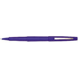 FLAIR FELT TIP PEN MEDIUM BLUE CJ.12