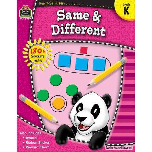 READY-SET-LEARN: SAME & DIFFERENE GRADE K
