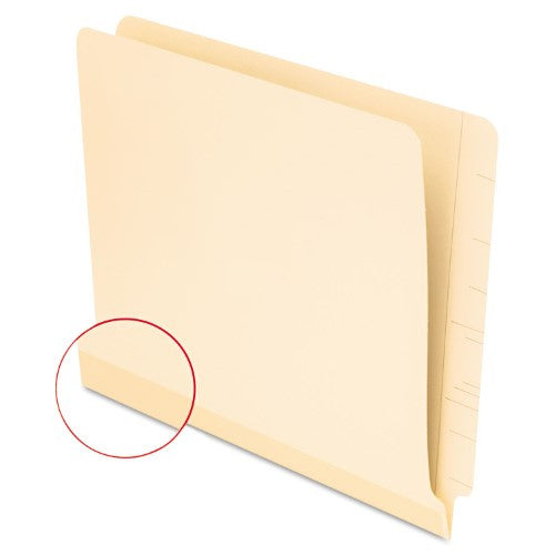 FOLDER MANILA LATERAL LETTER REINFORCED BOX/100