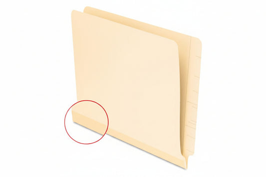 Folder Manila | Lateral | Letter Reinforced | Box/100