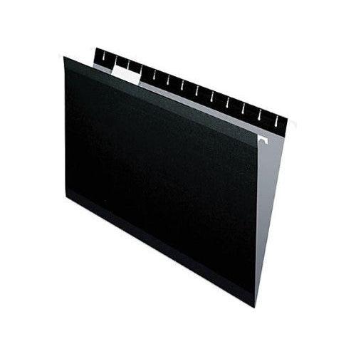 HANGING FOLDER LEGAL BLACK BOX/25