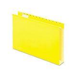 HANGING FOLDER LEGAL YELLOW BOX/25