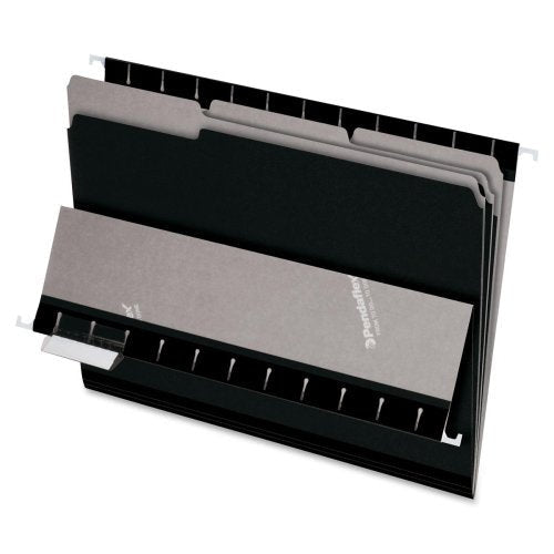 FOLDER INTERIOR LETTER BLACK BOX/100