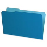 FOLDER INTERIOR LEGAL BLUE BOX/100