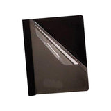 CLEAR WINDOW REPORT COVER BLACK BOX/25