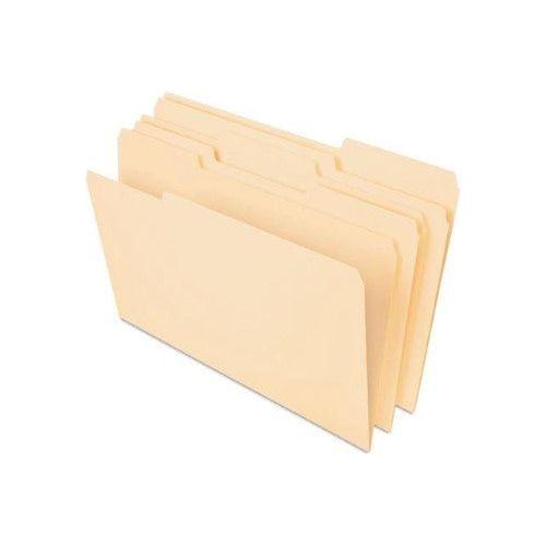 FOLDER MANILA LEGAL 1/3 BOX/100