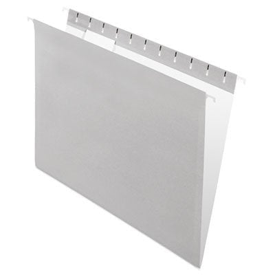 HANGING FOLDER LETTER GRAY BOX/25