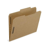 FOLDER KRAFT 2/5 RIGHT TAB 2 FASTENER LETTER BOX50
