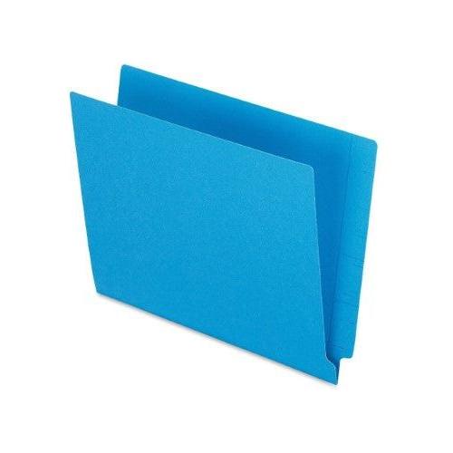 FOLDER LATERAL LETTER BLUE BOX/100