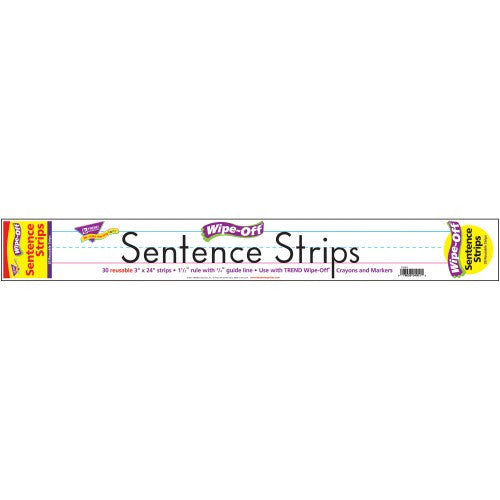 WIPE-OFF PHRASE & SENTENCE STRIPS