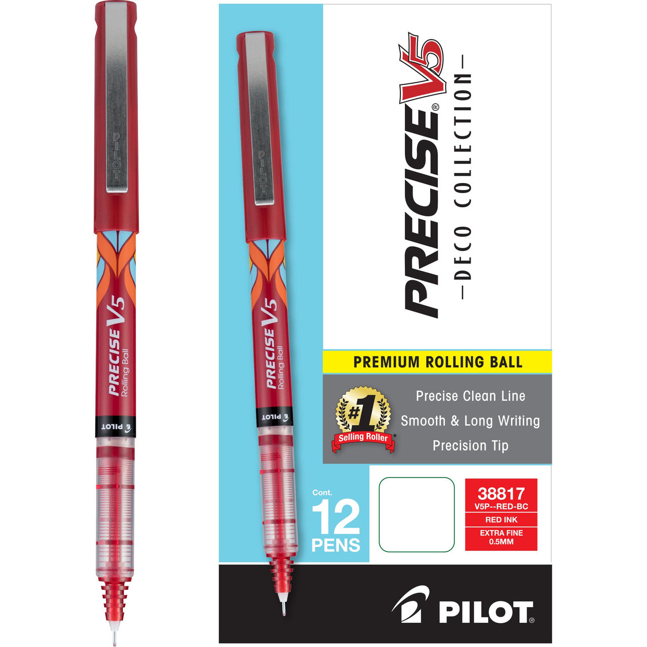 PRECISE V5 DECO COLLECTION RED DZ