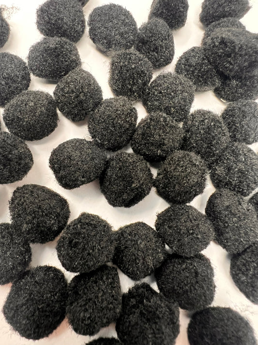 Pom-Poms | Black
