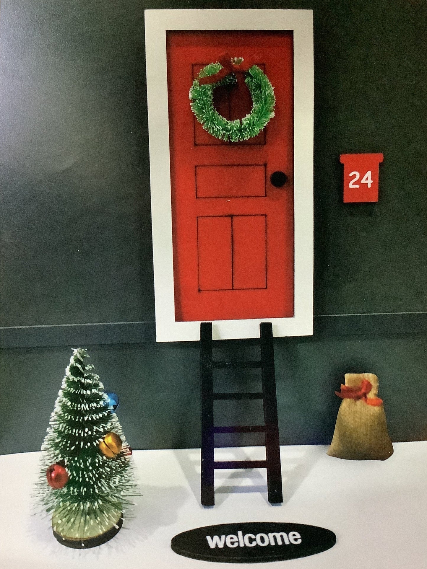 DIY MINI DOOR CHRISTMAS SET