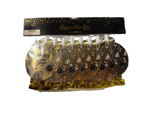 BLOWOUTS XL W/ LT GOLD SHINY CARD