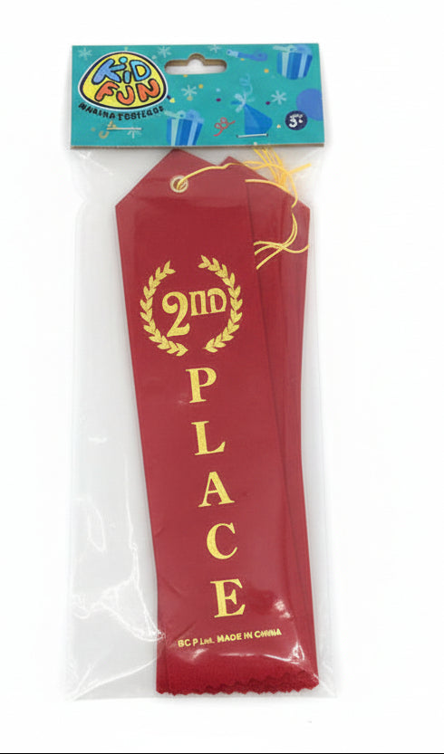 2ND Place Winner Ribbons