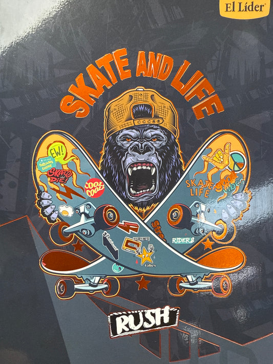 LIBRETA COSIDA RUSH KIDS TESIS CON MARGEN