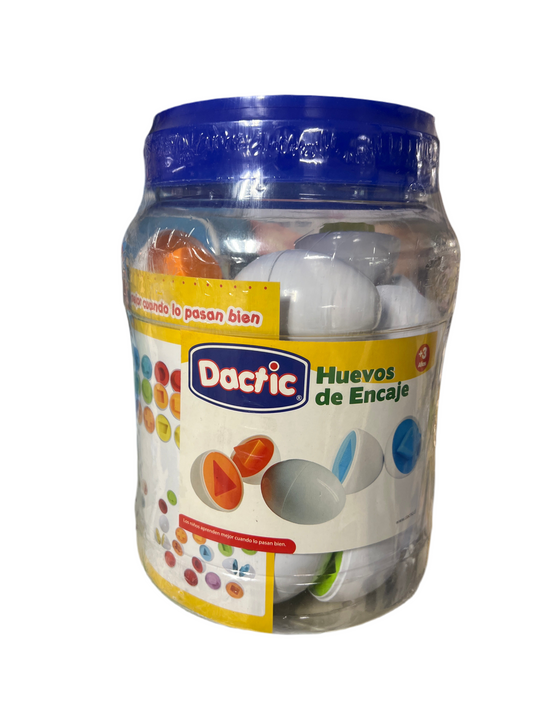 HUEVOS ENCAJE PLASTICOS