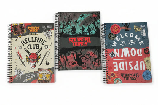 Libreta Universitaria Stranger Things | 160 hojas | 10 Matérias