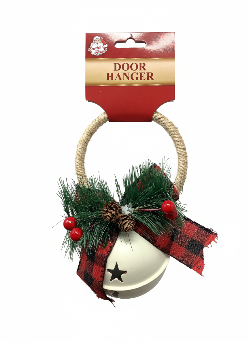 DOOR HANGER JINGLE BELL 7.5CM