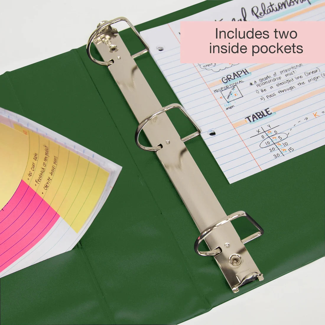 View D-Ring Binder 2" Green
