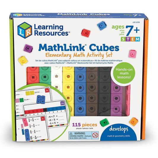 MATHLINK® Cubes Elementary Math Activity Set