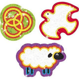 CHRISTIAN SYMBOLS STICKERS 40 STICKERS