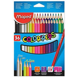LAPIZ COLOREAR LARGO TRIANGULAR PQT.36