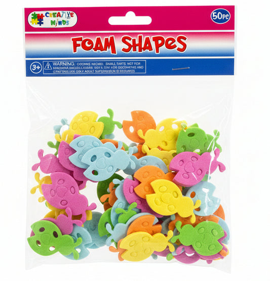 FOAM CRAFT BEETLES | 50PC