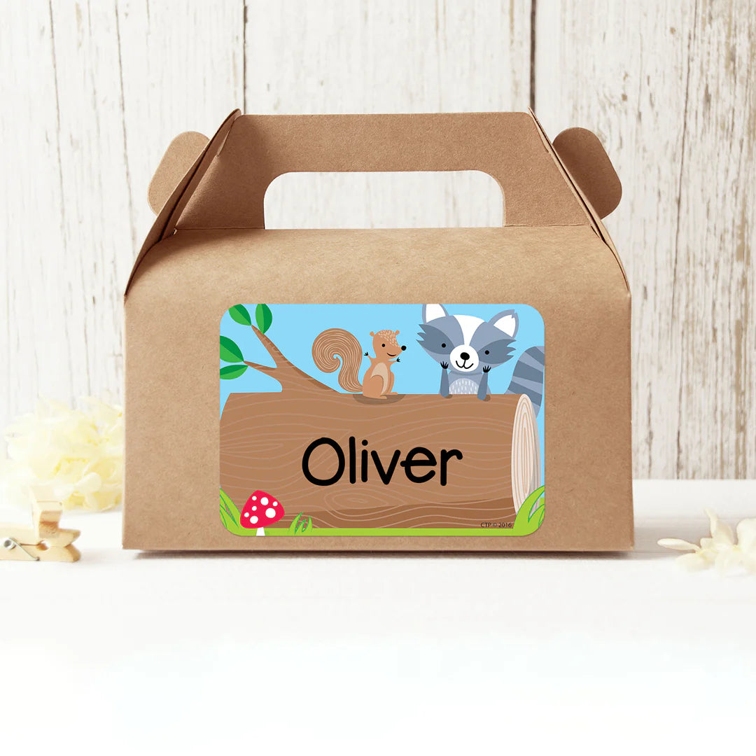 Woodland Friends Labels | 36 pieces