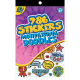 MOTIVATIONAL DOODLES STICKER BOOK
