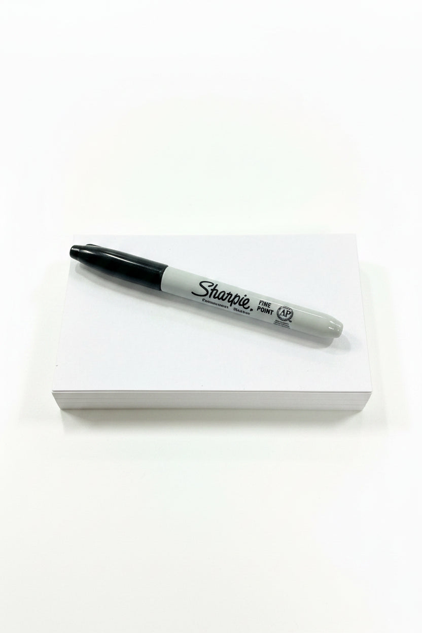 Sharpie Permanent Markers Fine Black