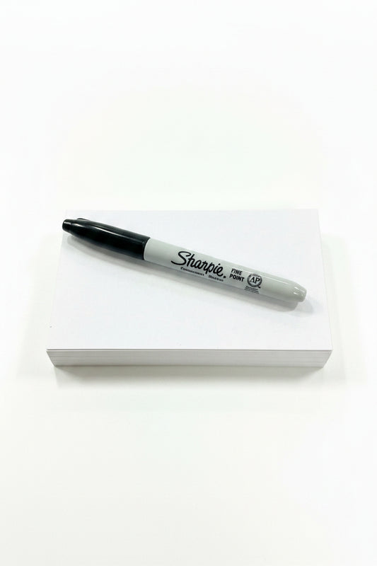 Sharpie Permanent Markers Fine Black
